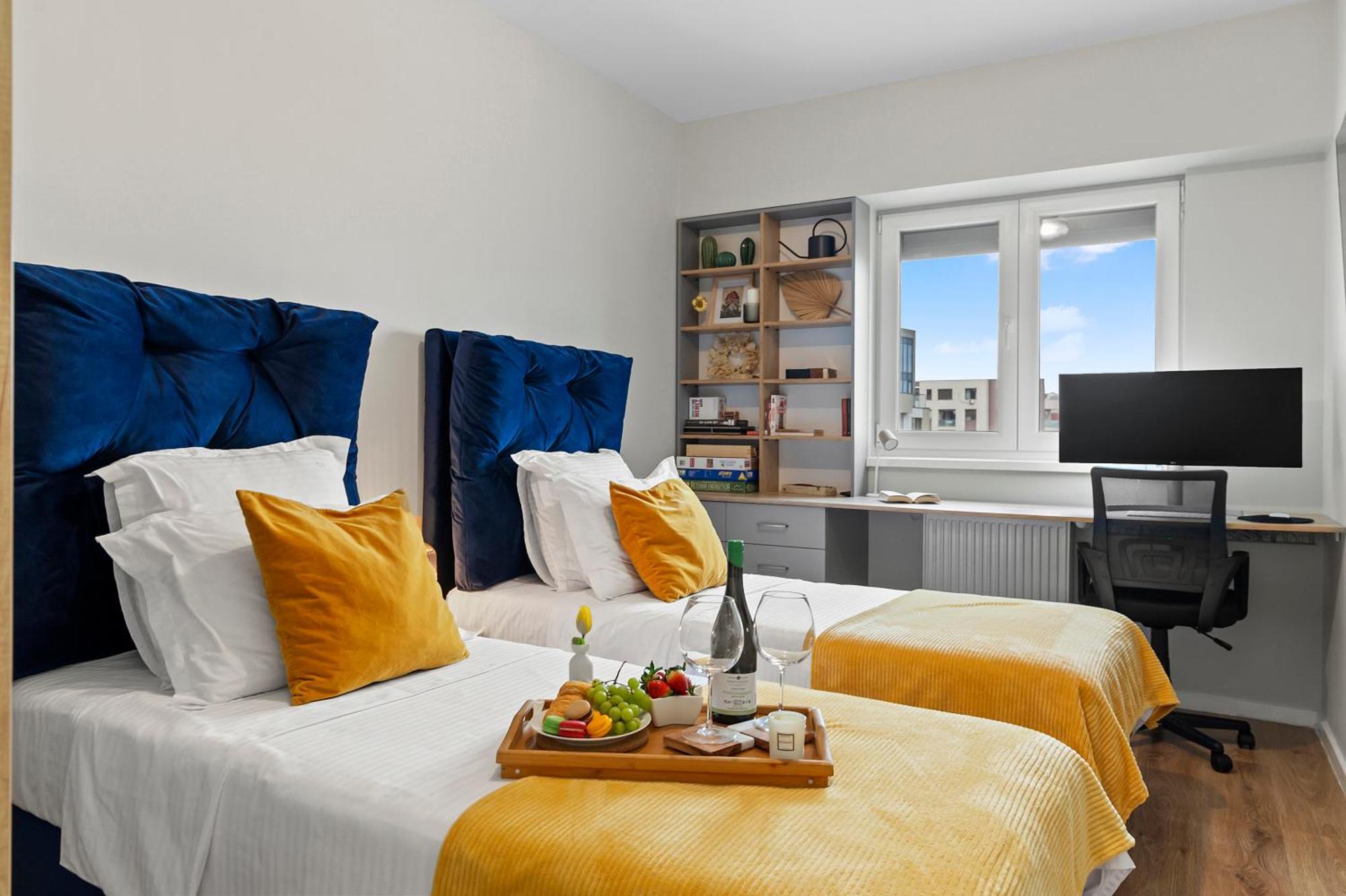 Mido Park Apartment With Private Parking & Self Check-In Bukarest Exterior foto